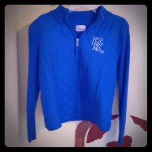 University of Kentucky zip up sweater